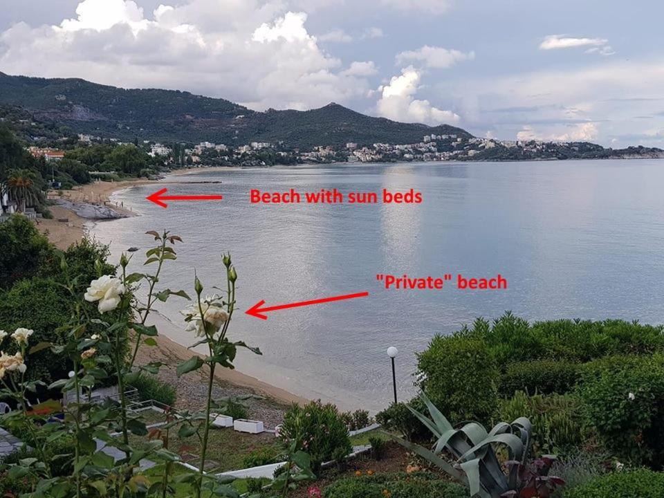 Evaliana Seaside Apartment Палеон-Цифликион Экстерьер фото