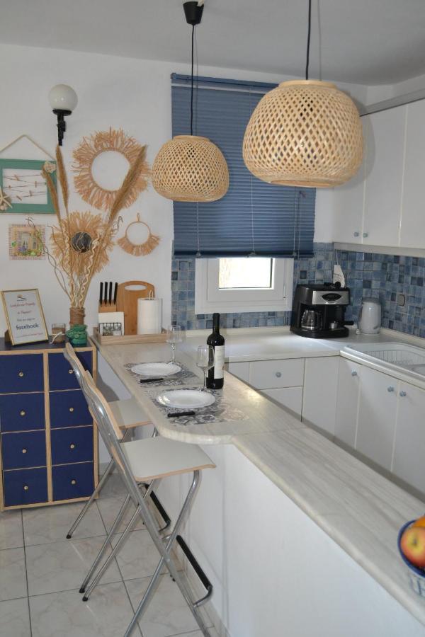 Evaliana Seaside Apartment Палеон-Цифликион Экстерьер фото