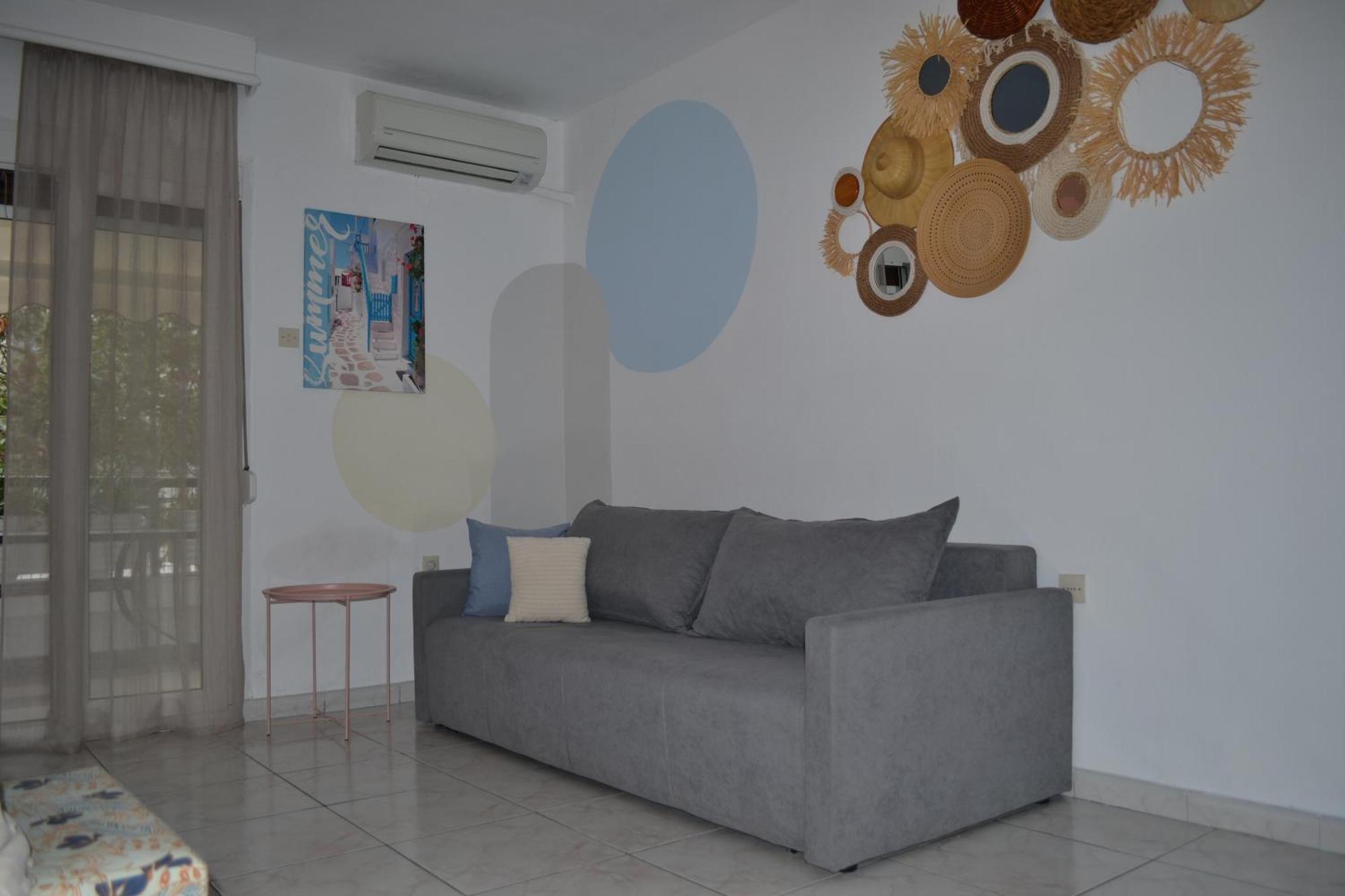 Evaliana Seaside Apartment Палеон-Цифликион Экстерьер фото